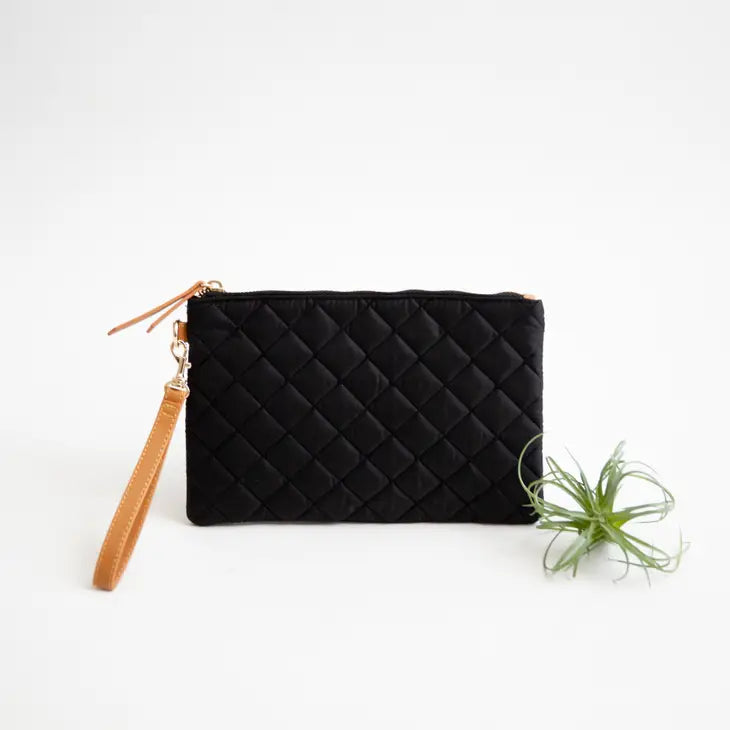 Madelyn Quilted Wristlet
