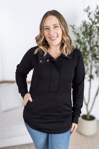 Mia Scuba HalfZip- Black