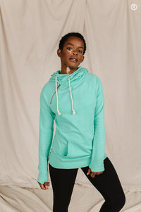 Doublehood Sweatshirt- Aqua