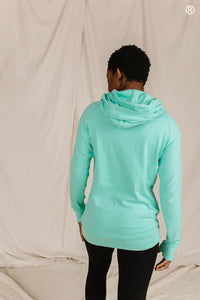 Doublehood Sweatshirt- Aqua