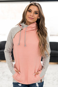 Doublehood Sweatshirt- Just Peachy