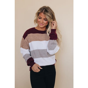 Nikki Colourblock Sweater