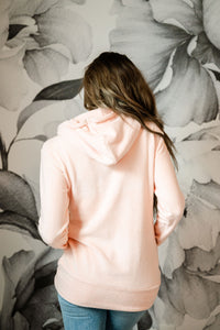 Half Zip Sweatshirt- Cozy Cutie Heavenly Pink